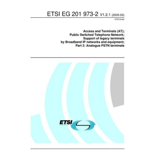 ETSI EG 201 973-2