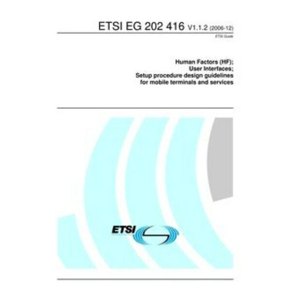 ETSI EG 202 416