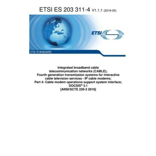 ETSI ES 203 311-4