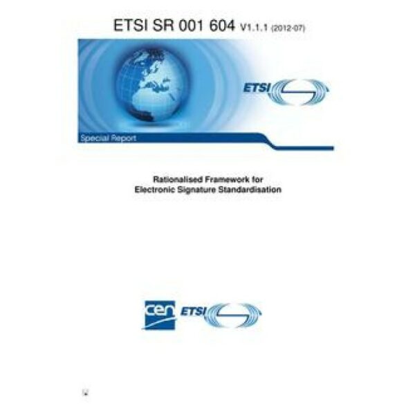 ETSI SR 001 604