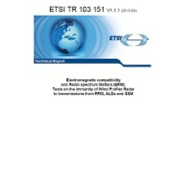 ETSI TR 103 151