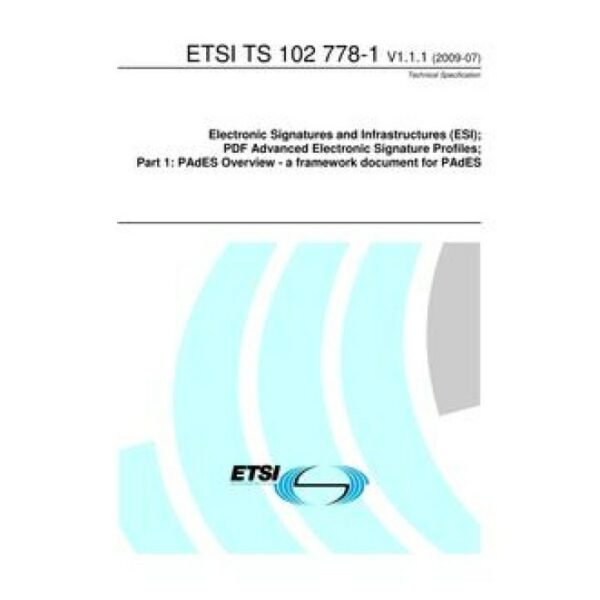 ETSI TS 102 778-1