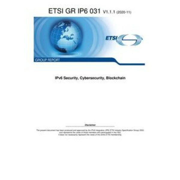 ETSI GR IP6 031