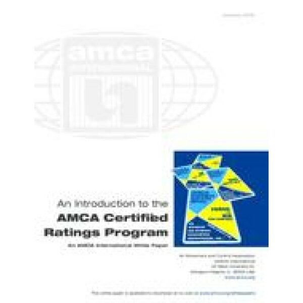 An Introduction to the AMCA Certified Ratings Program