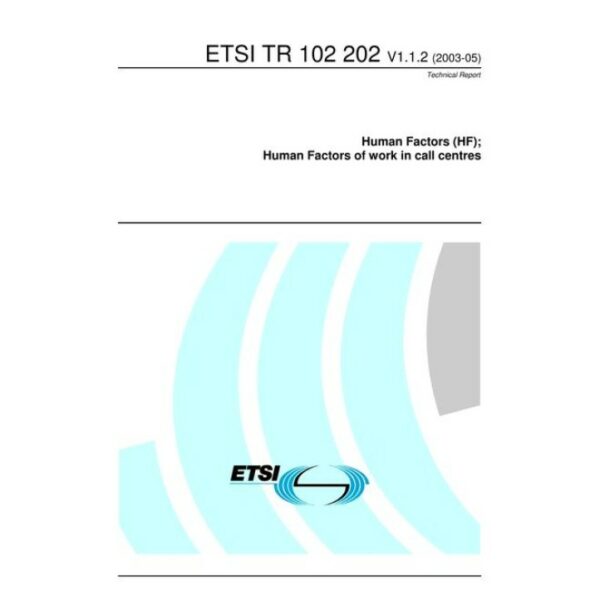 ETSI TR 102 202