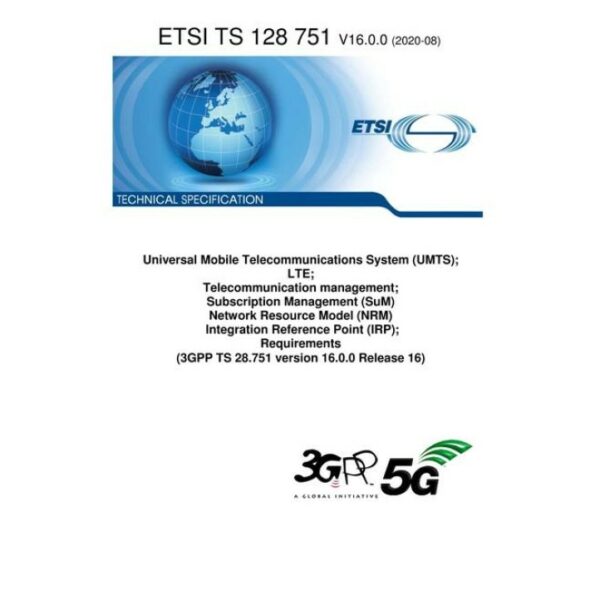 ETSI TS 128 751