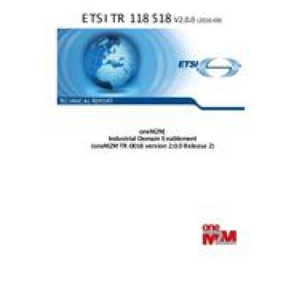 ETSI TR 118 518