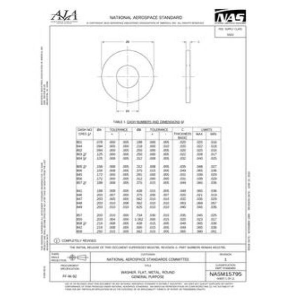 AIA NASM15795