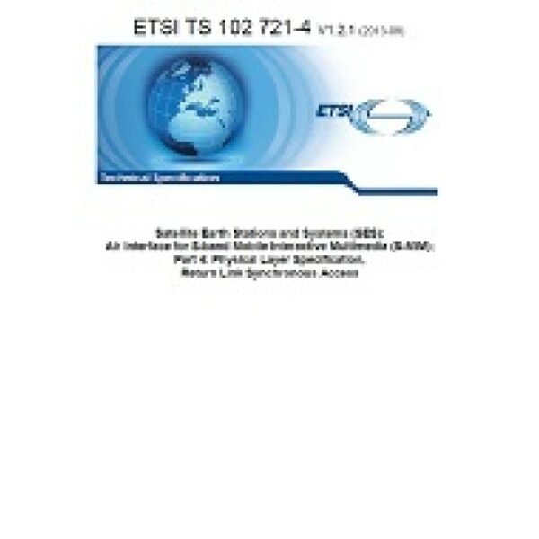 ETSI TS 102 721-4