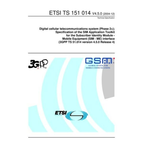 ETSI TS 151 014