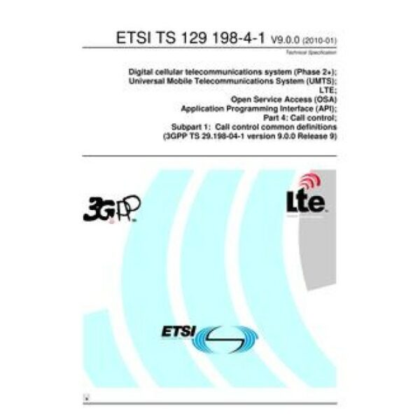 ETSI TS 129 198-4-1