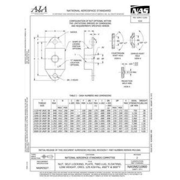 AIA NASM21060