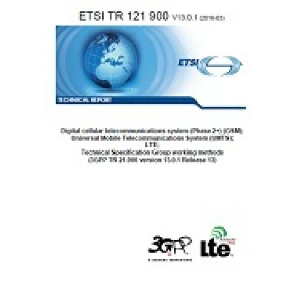 ETSI TR 121 900