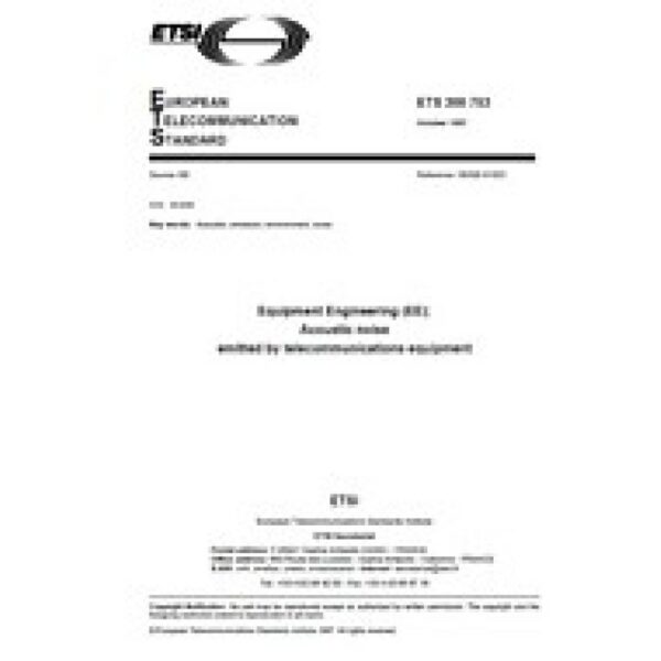 ETSI ETS 300 753