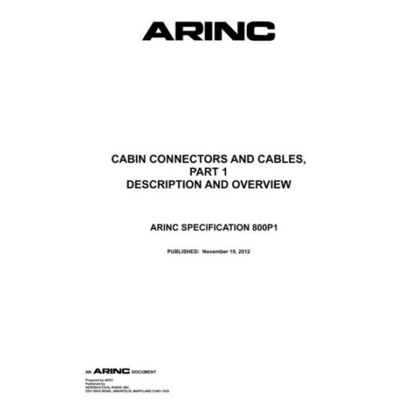 ARINC 800P1