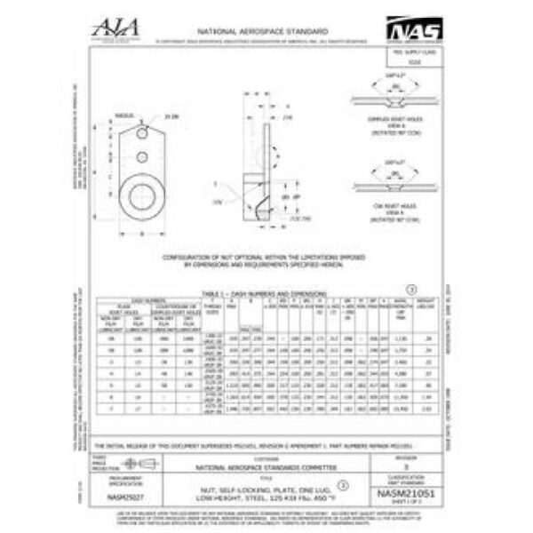 AIA NASM21051