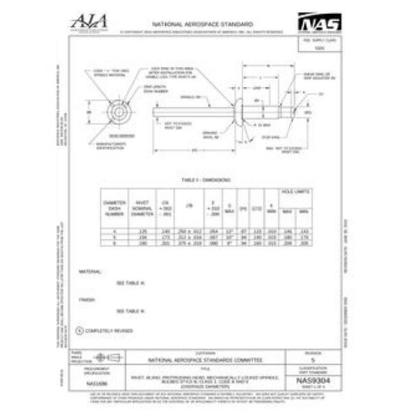 AIA NAS9304