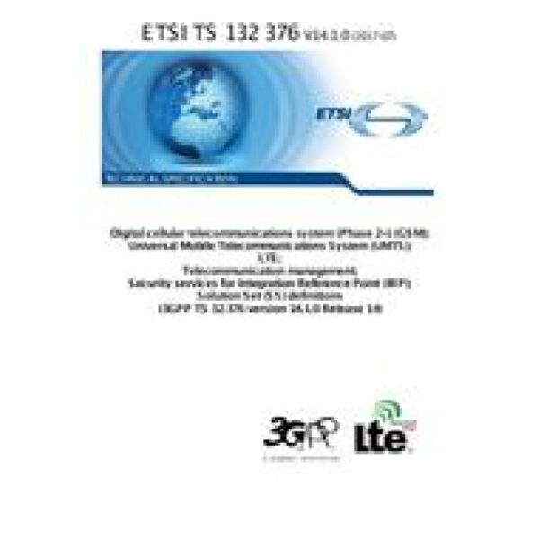 ETSI TS 132 376