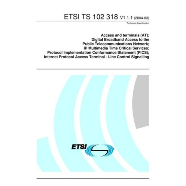 ETSI TS 102 318