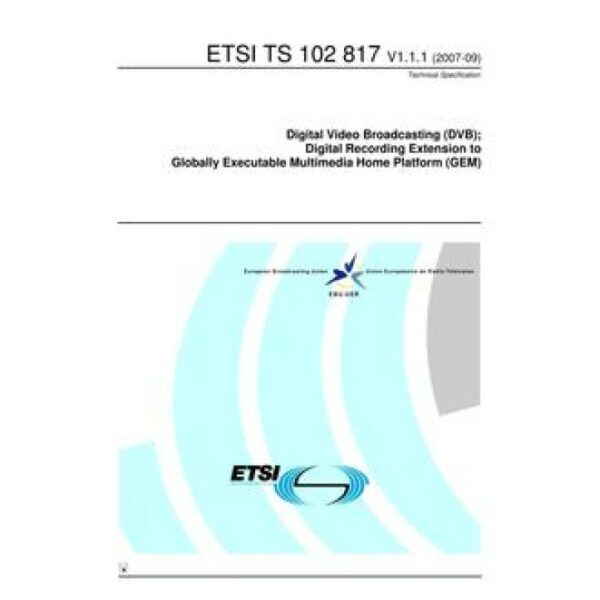 ETSI TS 102 817