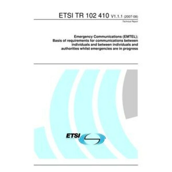 ETSI TR 102 410