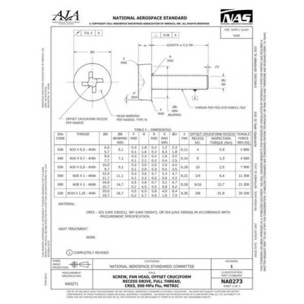 AIA NA0273