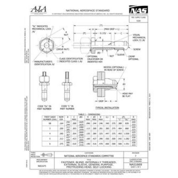 AIA NAS1669