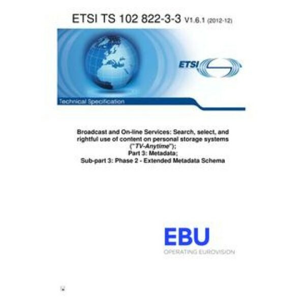 ETSI TS 102 822-3-3