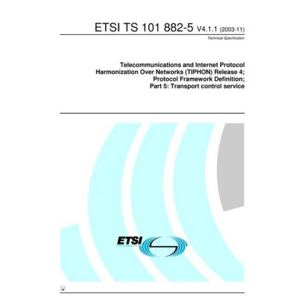 ETSI TS 101 882-5