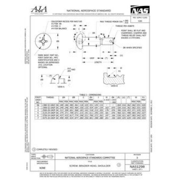 AIA NAS1298