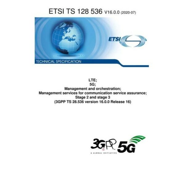 ETSI TS 128 536