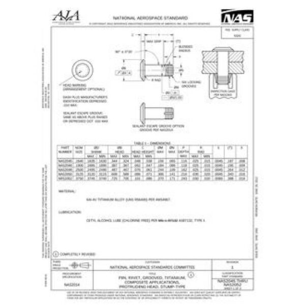 AIA NAS2045-2052