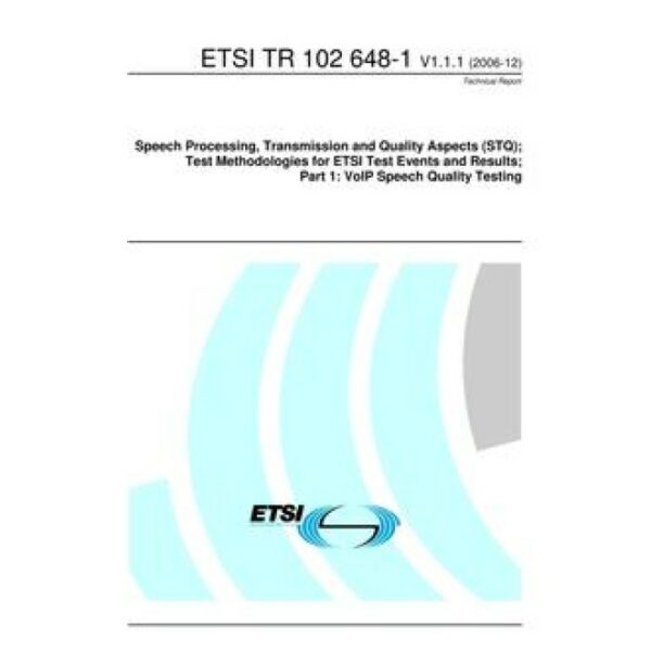 ETSI TR 102 648-1