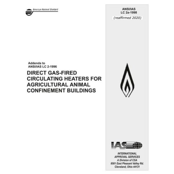 CSA ANSI/IAS LC 2a-1998 (R2020)