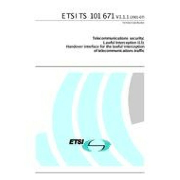 ETSI TS 101 671