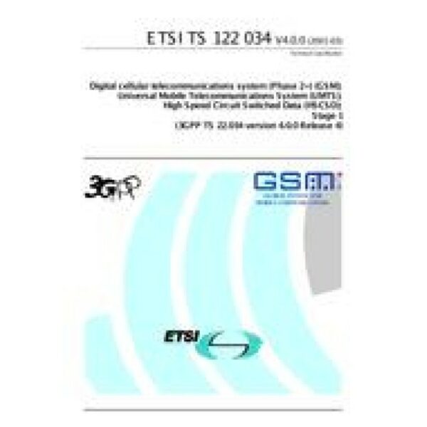 ETSI TS 122 034