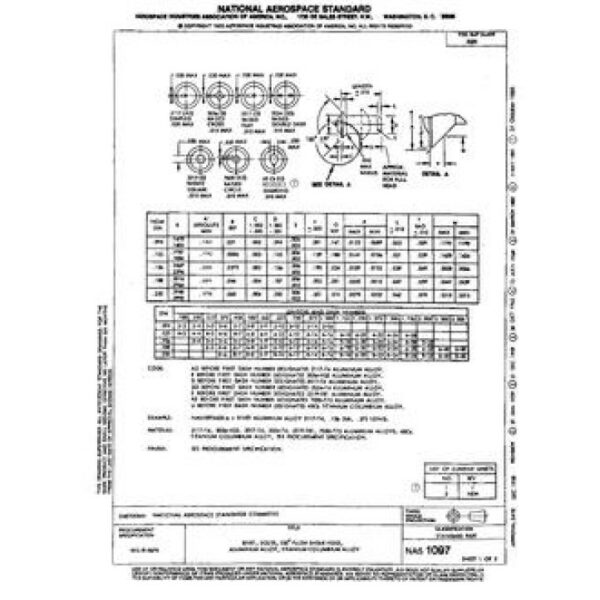 AIA NAS1097