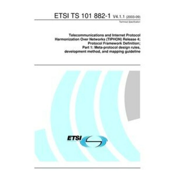 ETSI TS 101 882-1