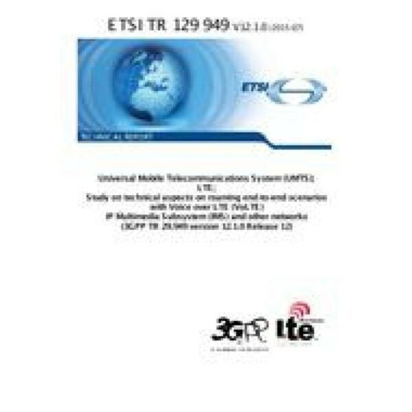 ETSI TR 129 949