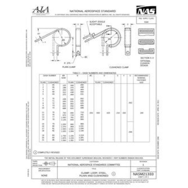 AIA NASM21333