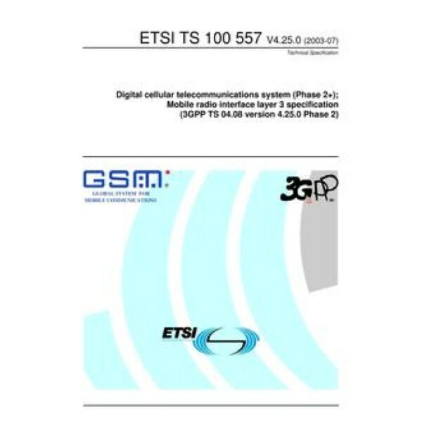 ETSI TS 100 557