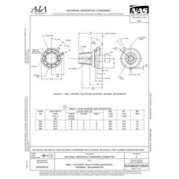 AIA NASM28728/8