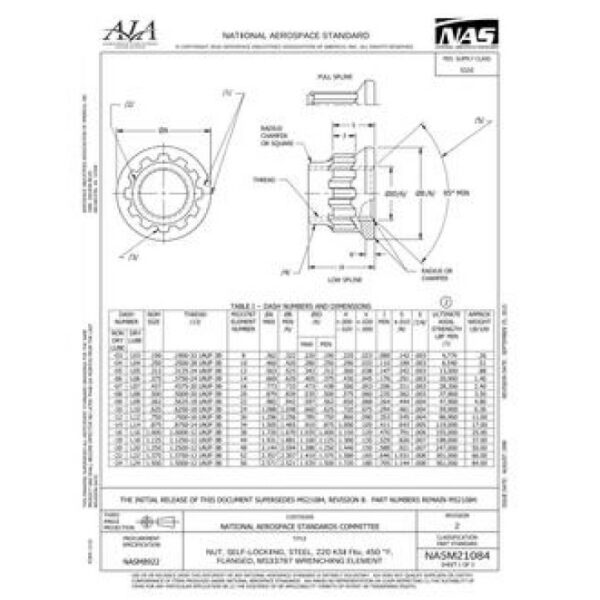 AIA NASM21084