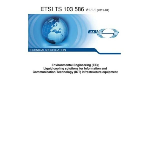 ETSI TS 103 586