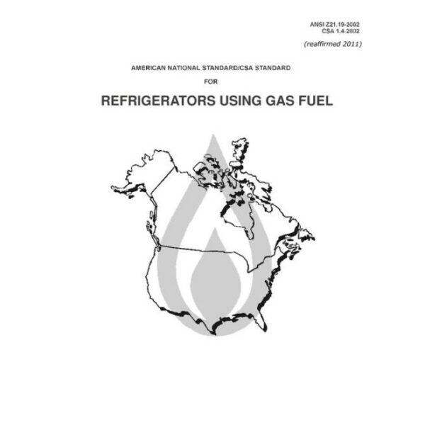 CSA ANSI Z21.19-2002/CSA 1.4-2002 (R2011)