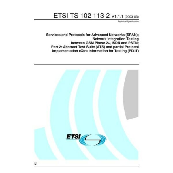 ETSI TS 102 113-2