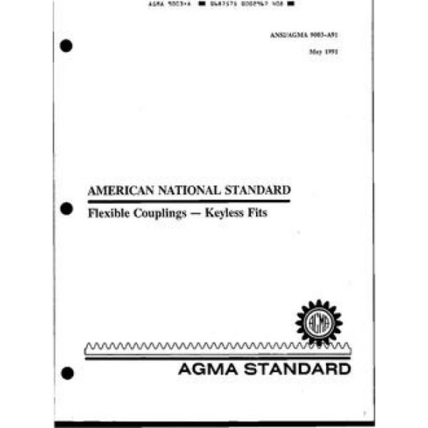 AGMA 9003-A91