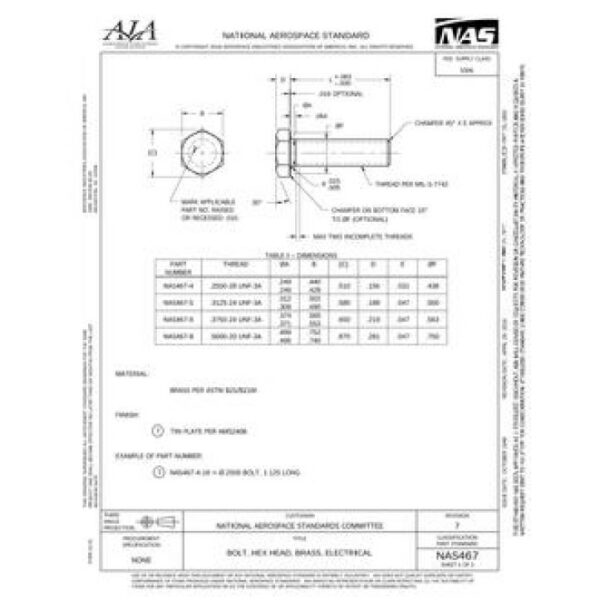 AIA NAS467