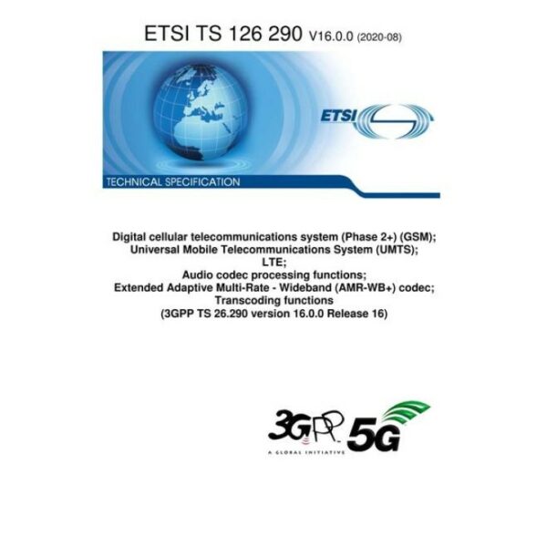 ETSI TS 126 290