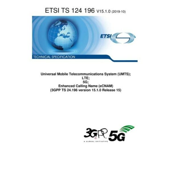 ETSI TS 124 196